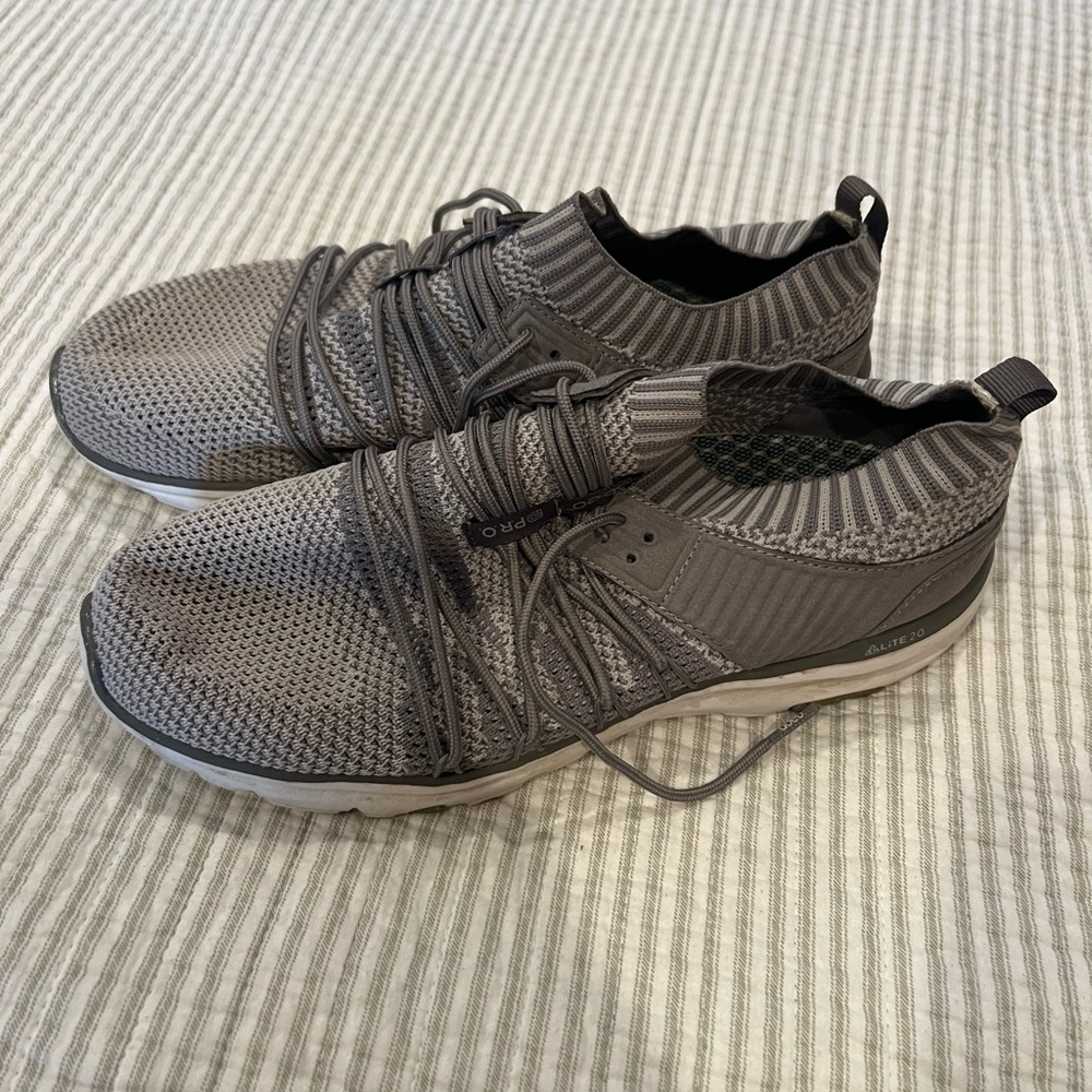 Abeo Pro Lite 2.0 Flex Trac Grey Comfy Light Weight Sneakers Shoes Size 12